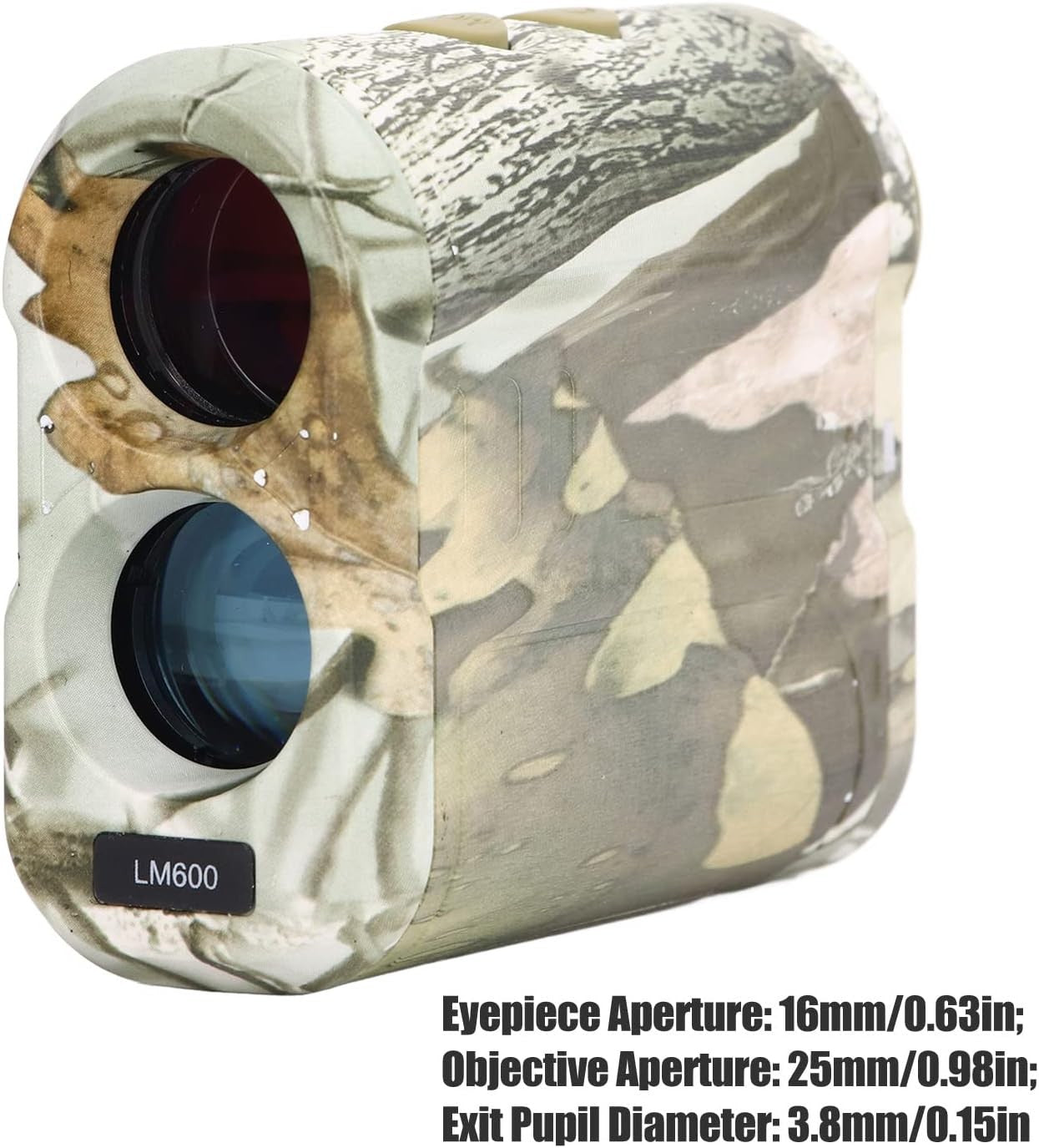 Golf Rangefinder 700Y 6X Magnification LCD Digital Laser Outdoor Camouflage