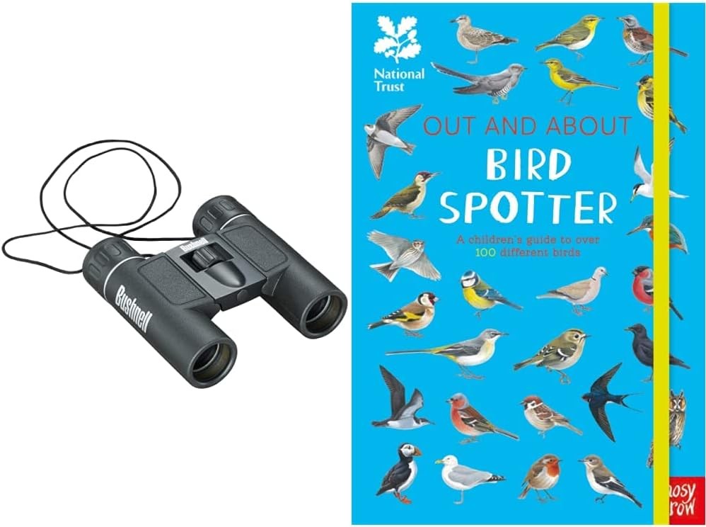 12x25 Compact HD Binoculars Lightweight Bird Watching Travel Set