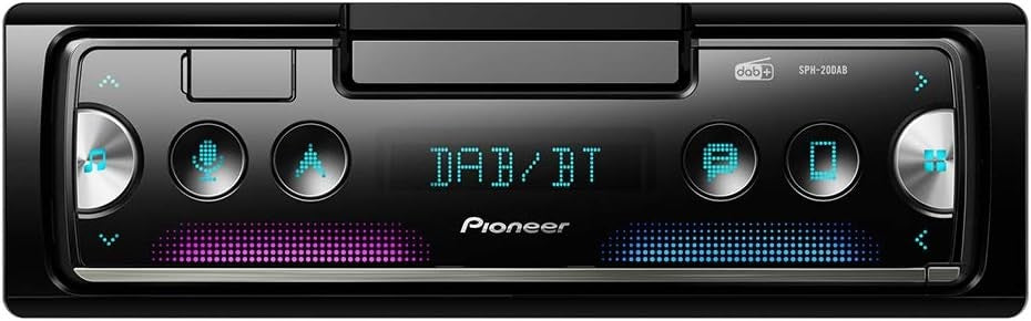 1 DIN Car Stereo DAB DAB+ Bluetooth USB Spotify Receiver