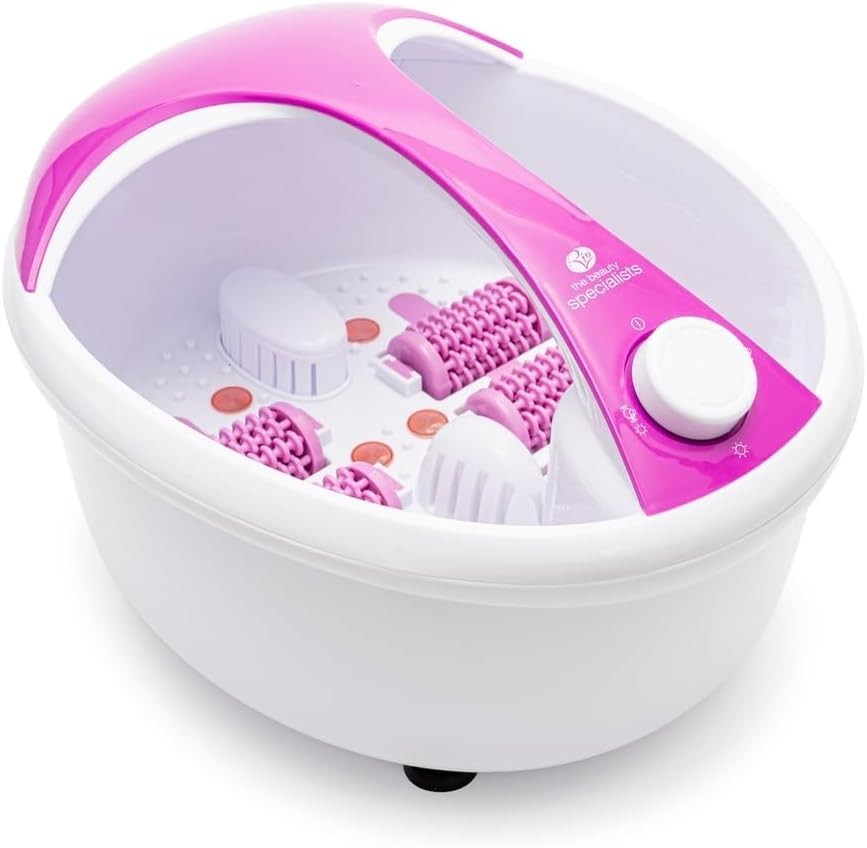 Deluxe Foot Spa Massager with Heat, HydroJets, Vibration & Aromatherapy