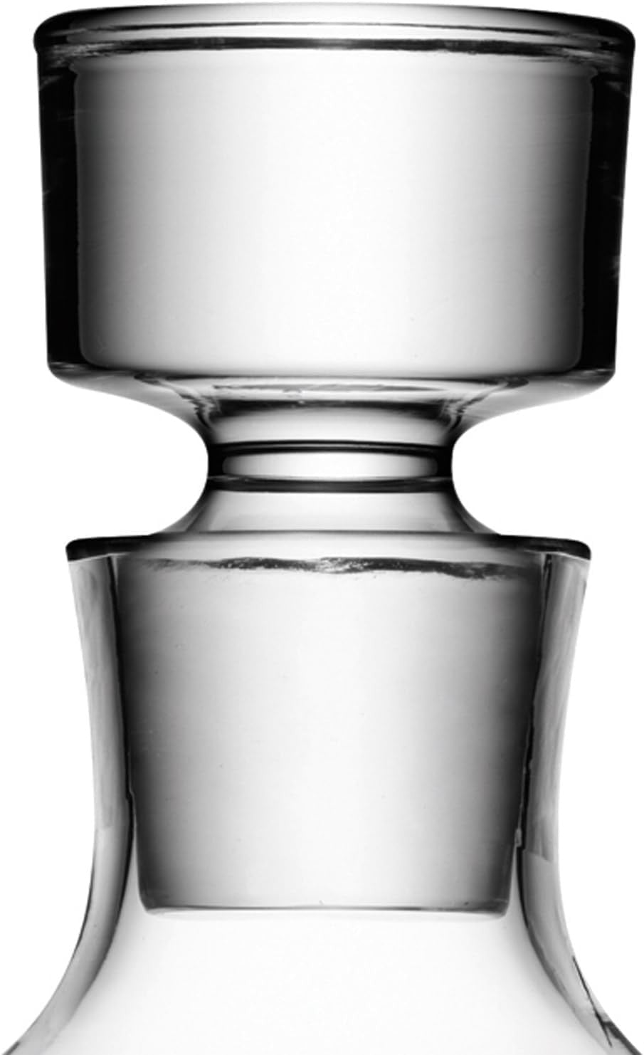 Luxury 1.8L Mouthblown Spirits Decanter – Handmade Clear Glass Bar Gift