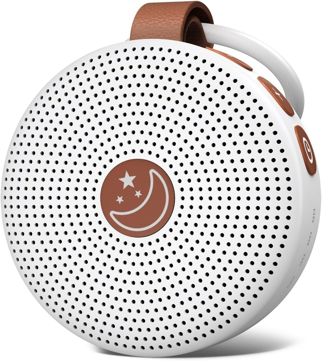 Mini Portable White Noise Machine for Baby & Adults, 30 Soothing Sounds