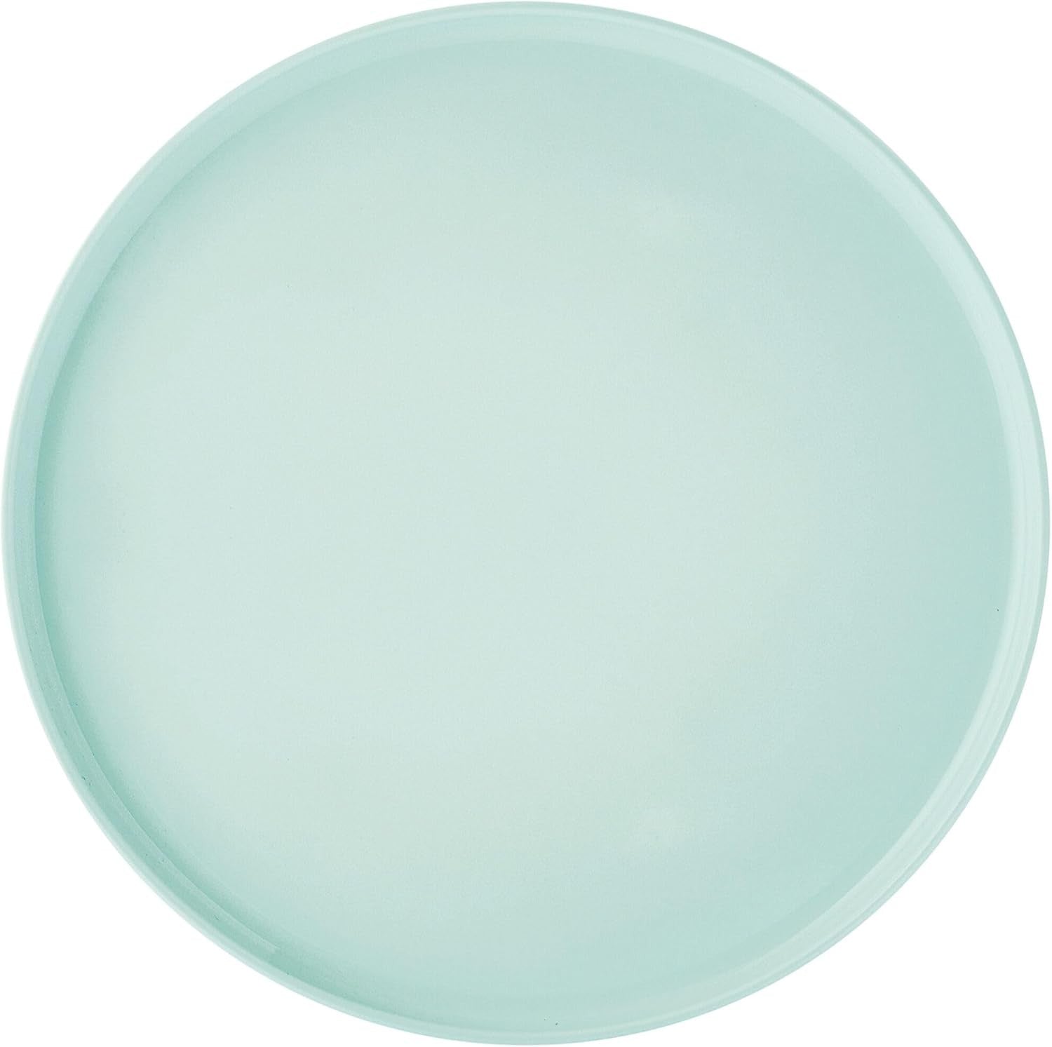 12pc Bone China Dinnerware Set Mint Green Lightweight Plates Bowls Service for 4
