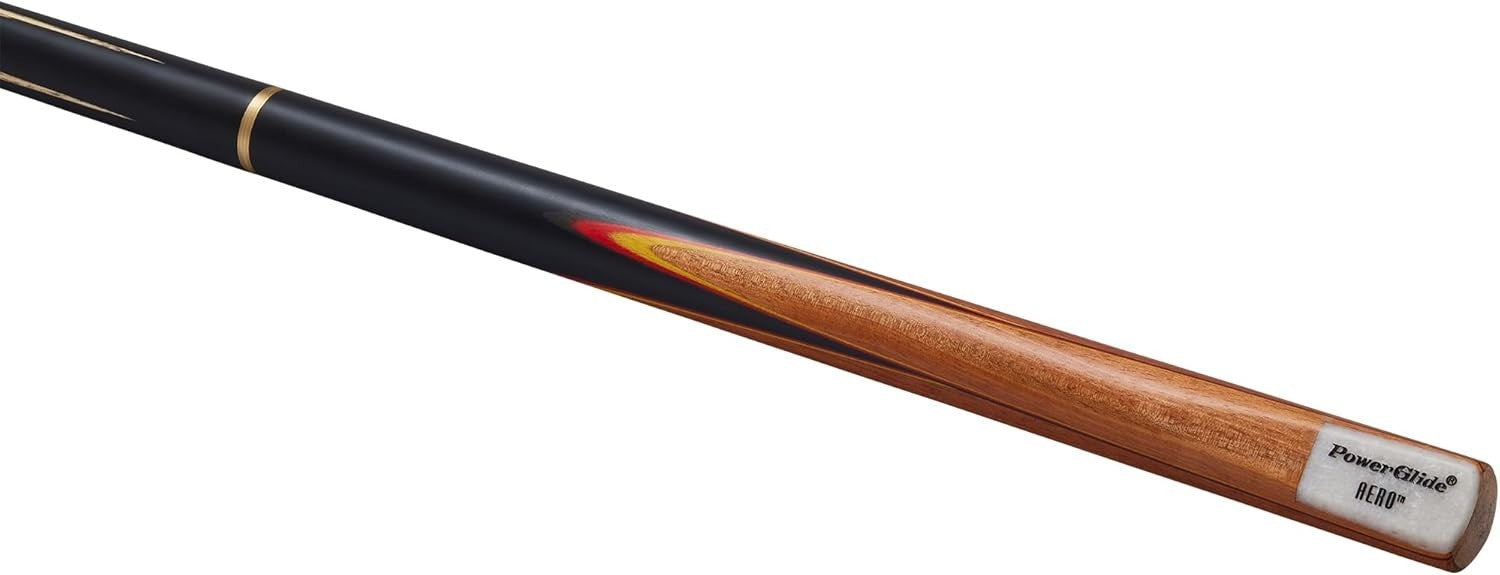 57in Snooker Pool Cue Set Ash Wood 9.5mm Tip Case Chalk