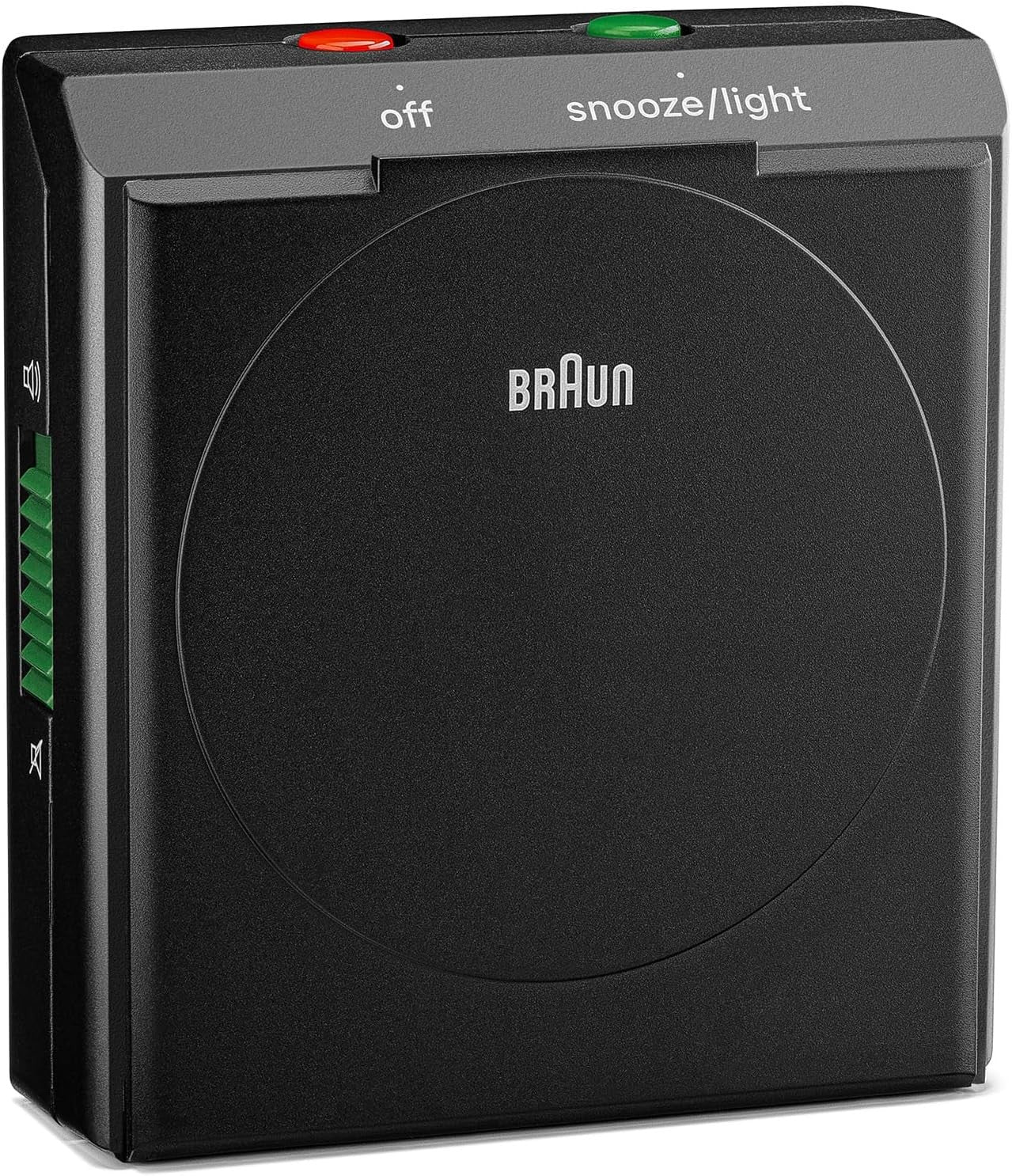 Analogue Travel Alarm Clock Quartz Silent Movement Snooze Light Foldable