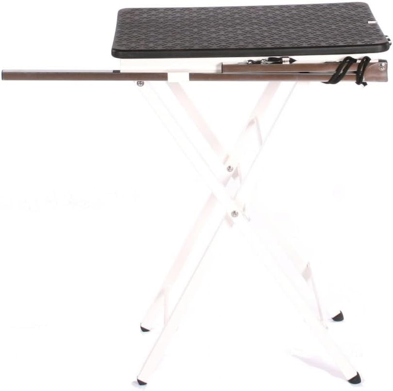 Portable Dog Grooming Show Table Foldable Non Slip Black