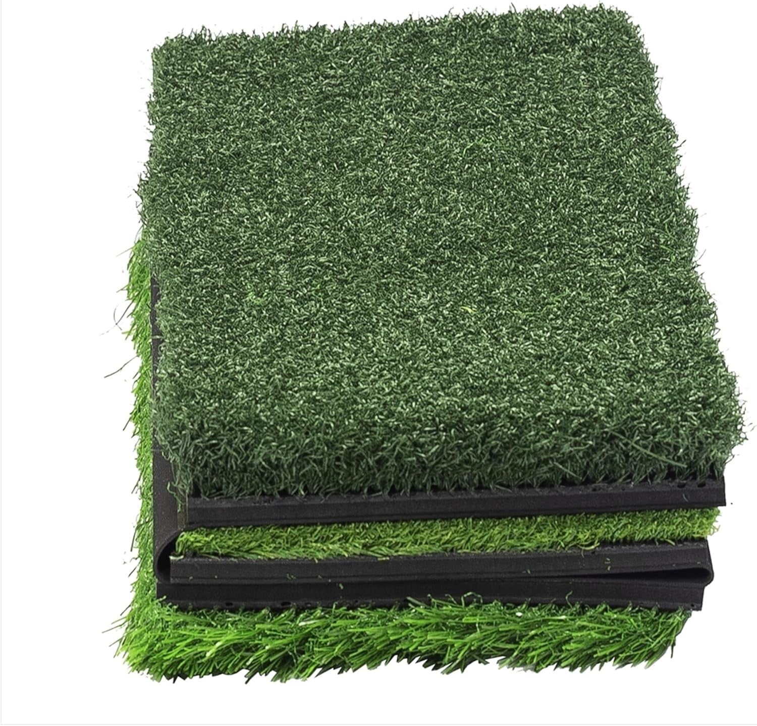 Golf Practice Mat 3 Turf Putting & Chipping Trainer Indoor Outdoor Green