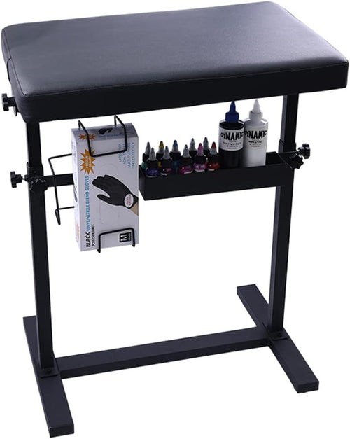 Oversized Tattoo Arm Rest Stand Adjustable Height Soft Pad Studio Workstation