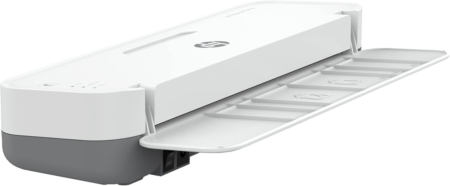 A4 Laminator Hot Cold 400mm/min Fast Warm Up 75–125 Mic Kit