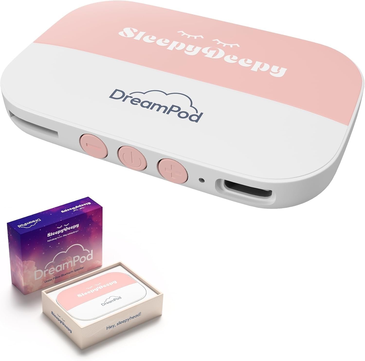 Under Pillow Sleep Speaker Bluetooth Conduction Thin Side Sleeper