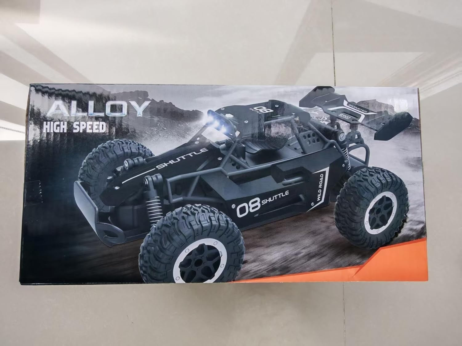 RC Car 20KM/H Remote Control Car 2.4GHz Alloy Monster Truck Toy for Kids