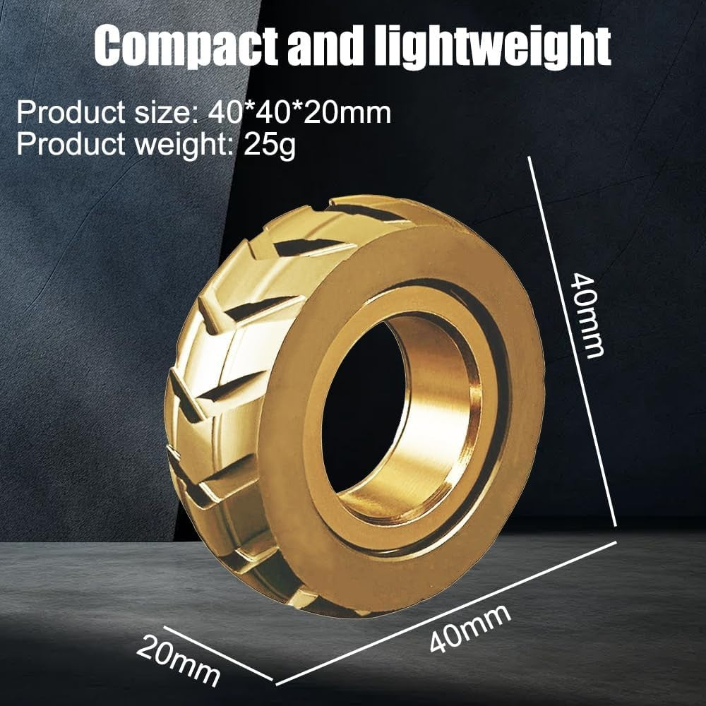 Magnetic Fidget Ring Slider EDC Stress Relief Spin Toy