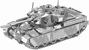 3D Metal Tank Puzzle Model Kit, DIY Military Jigsaw, Durable Stainless Steel