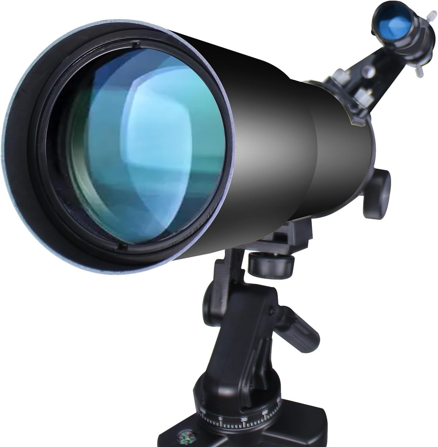 80mm Refractor Telescope for Adults & Kids, Portable Travel Astronomy Scope