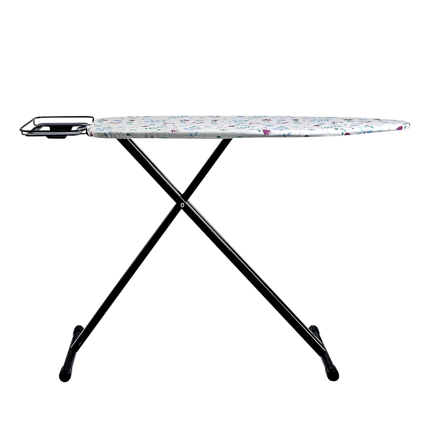 Medium Ironing Board Adjustable Height Foldable Steel Frame 122x38cm