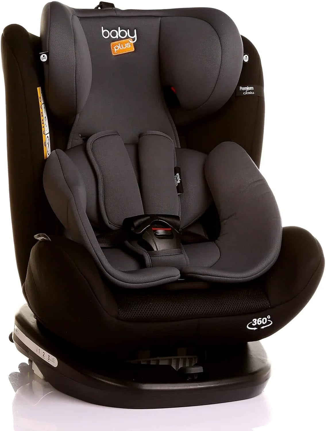 360° Rotating i-Size Seat ISOFIX 0–36kg Birth to 12 Years R129
