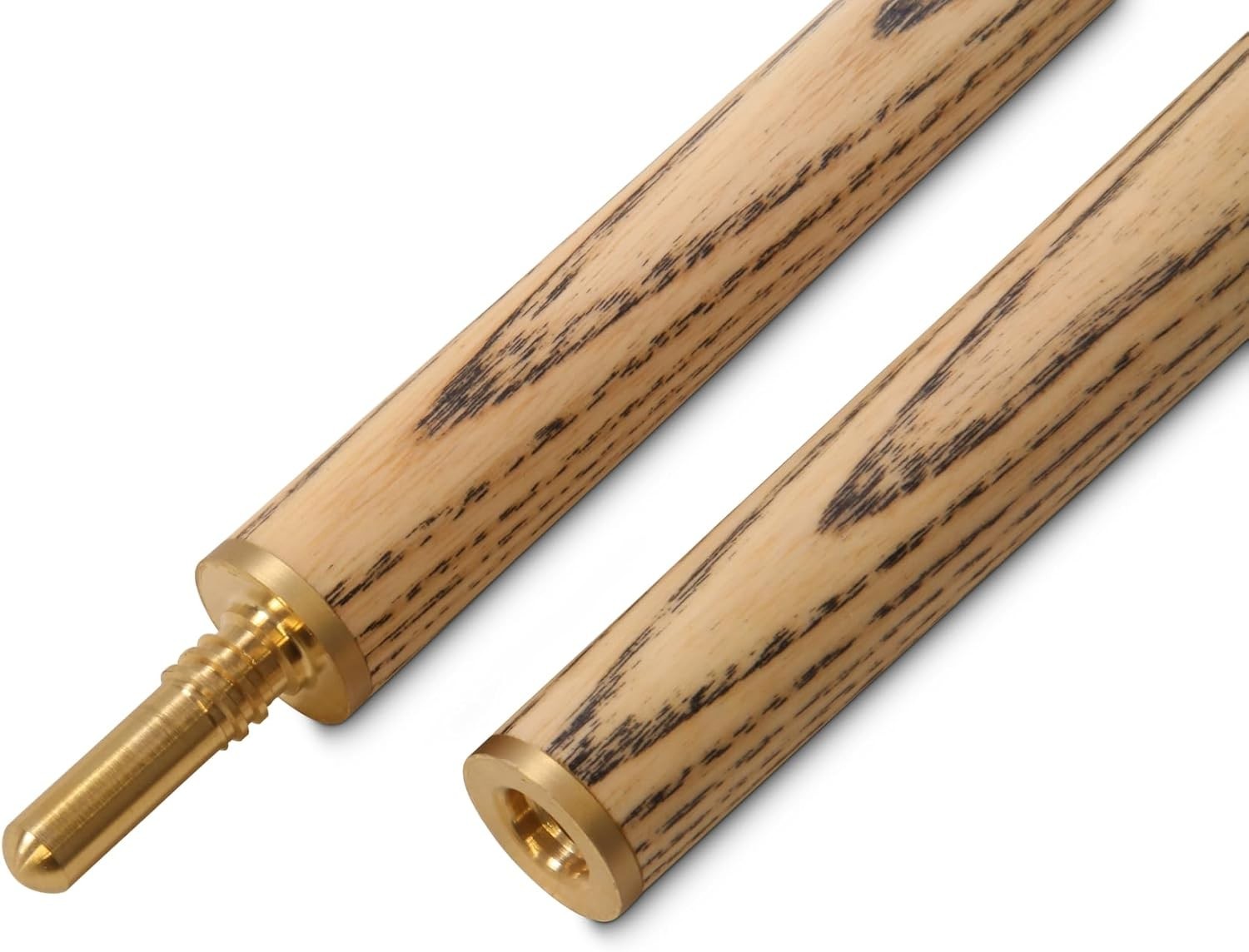 Traditional Ash Snooker Pool Cue 57in 2pc Centre Joint 9.5mm