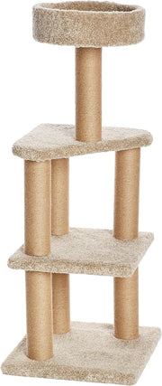 Large Cat Tree Tower Scratching Posts Multi-Level Indoor Climber 117cm
