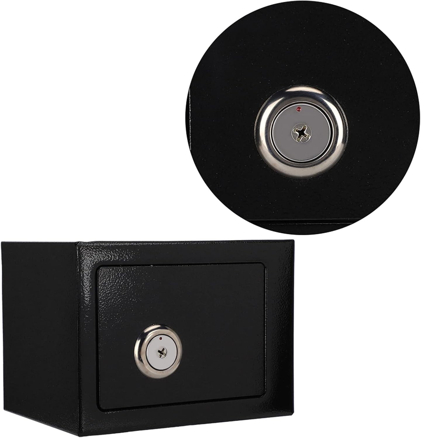 Steel Security Safe Box Key Lock Cash Money Document Storage Safe