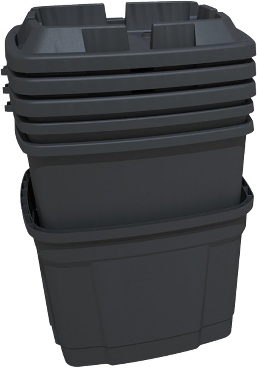 200L Water Butt Set With Stand Rain Diverter Fast Flow Taps Garden Storage