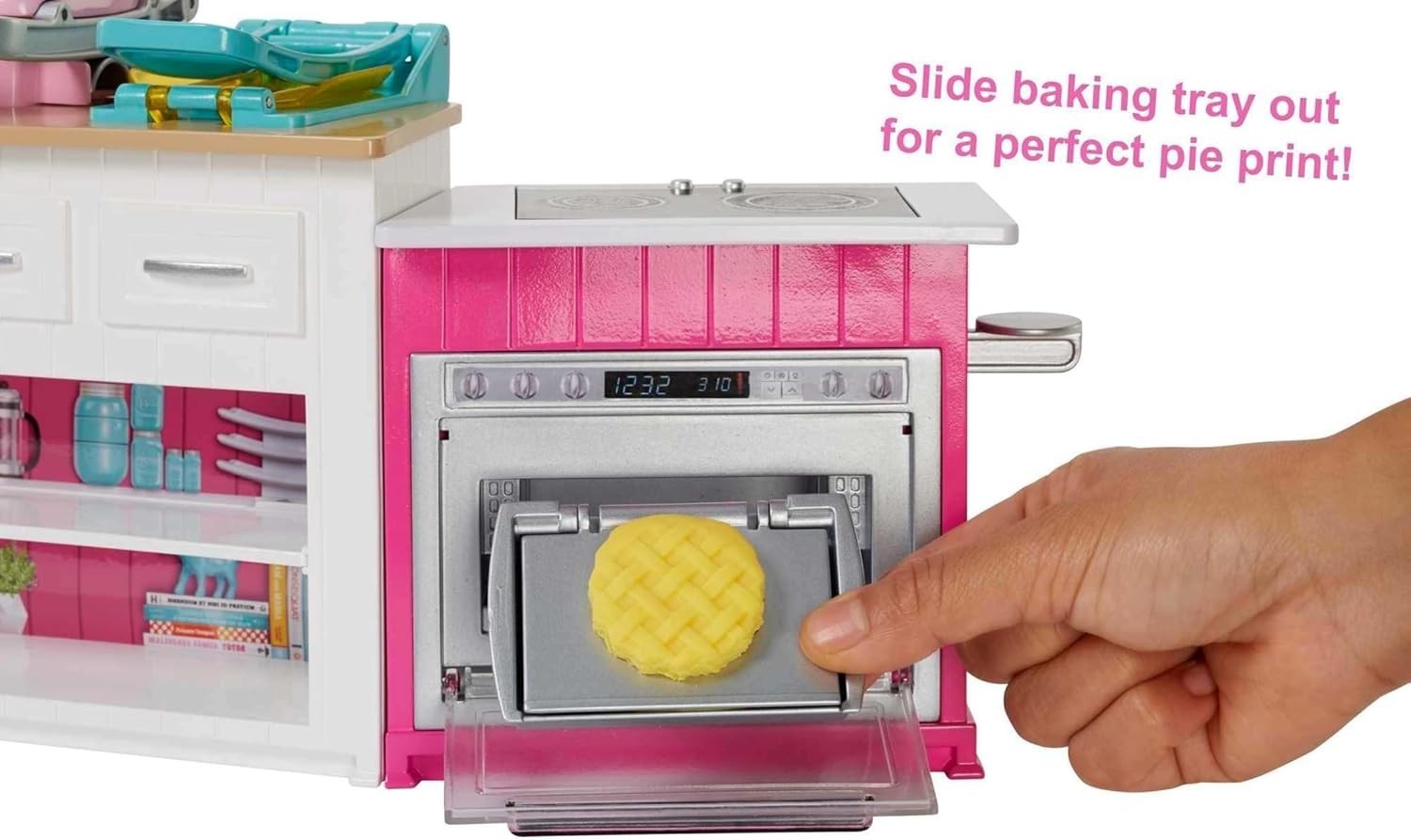 Girls Chef Doll Kitchen Playset Play Dough Cooking Toy Accessories