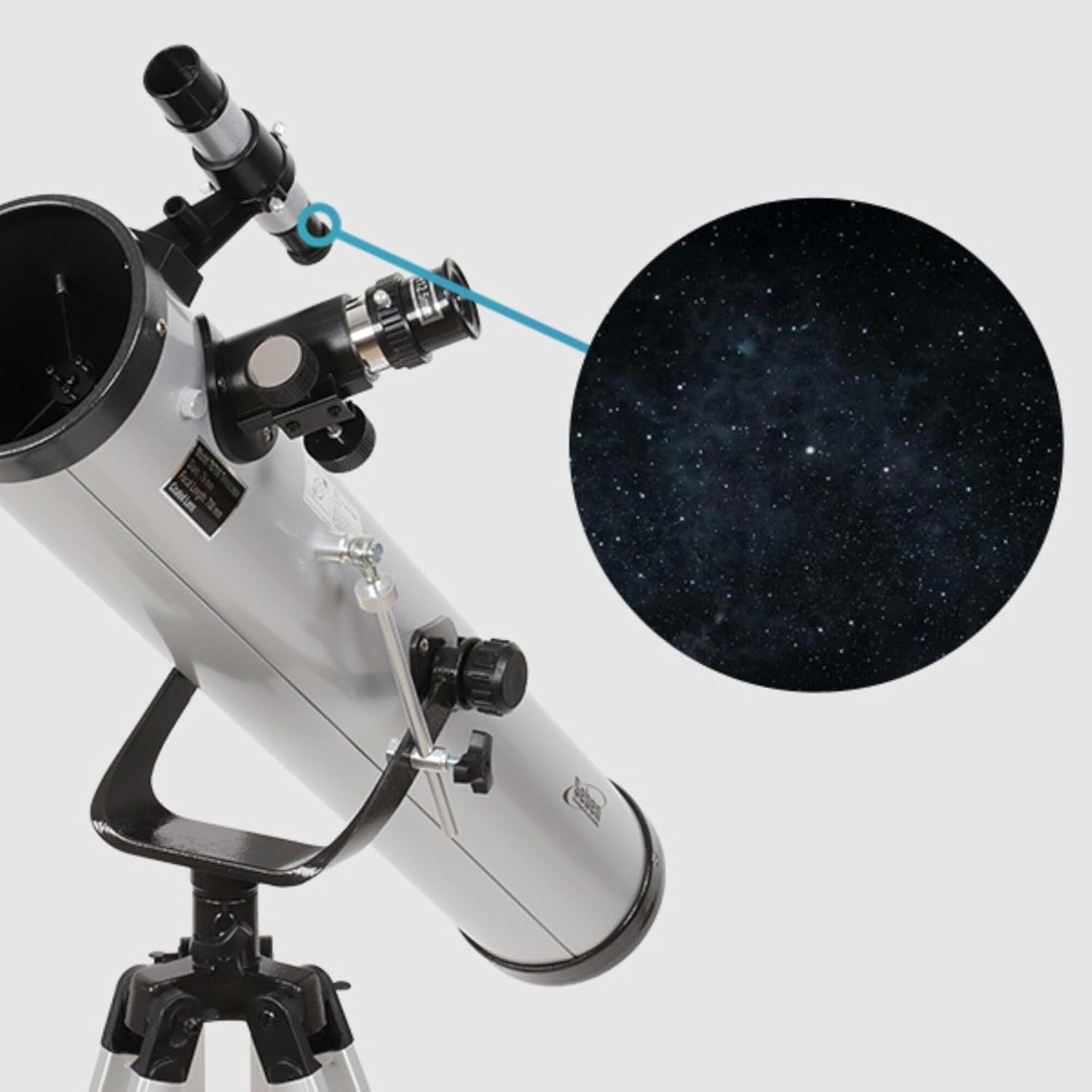 76mm AZ Astronomical Reflector Telescope with Tripod & Filter Set