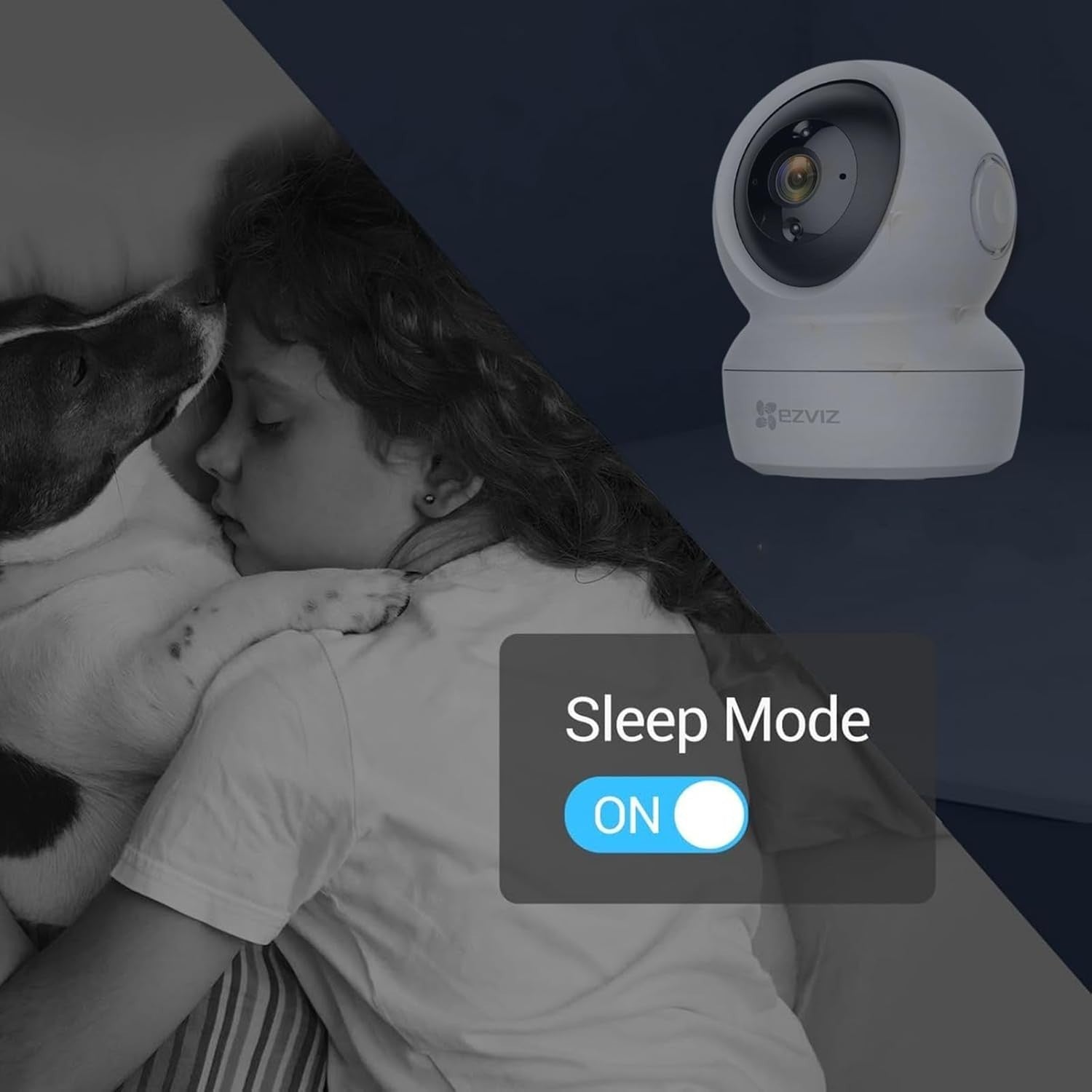 2 Pack 1080P WiFi Indoor Security Camera Auto Tracking Night Vision