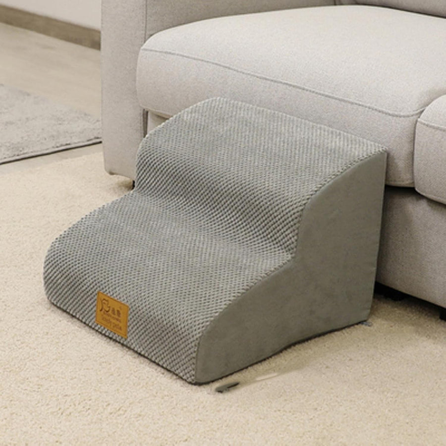 Yanman 2-Step Pet Stairs Small Medium Cats Dogs Sofa Bed Non-Slip