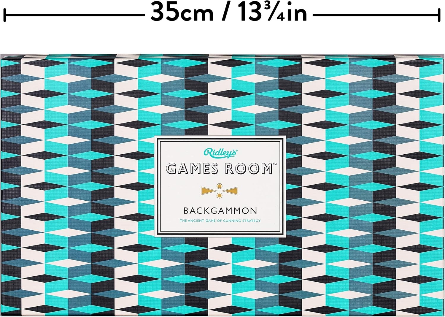 Classic Backgammon Set Folding Board Game with Checkers Dice Travel Play