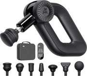 Professional Deep Tissue Massage Gun 16mm Amplitude OLED Screen 7 Heads