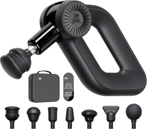 Professional Deep Tissue Massage Gun 16mm Amplitude OLED Screen 7 Heads