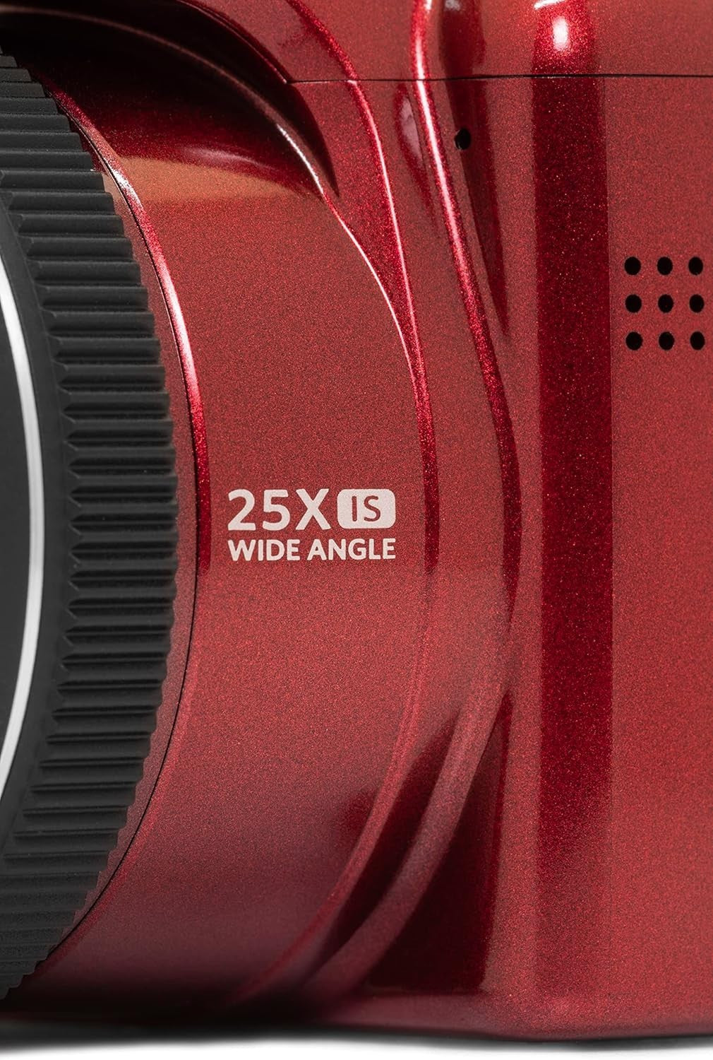 16MP Bridge Camera 25X Optical Zoom HD Video Wide Angle Red Camera
