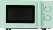 20L Manual Microwave 800W 5 Power Levels Quick Defrost Mint