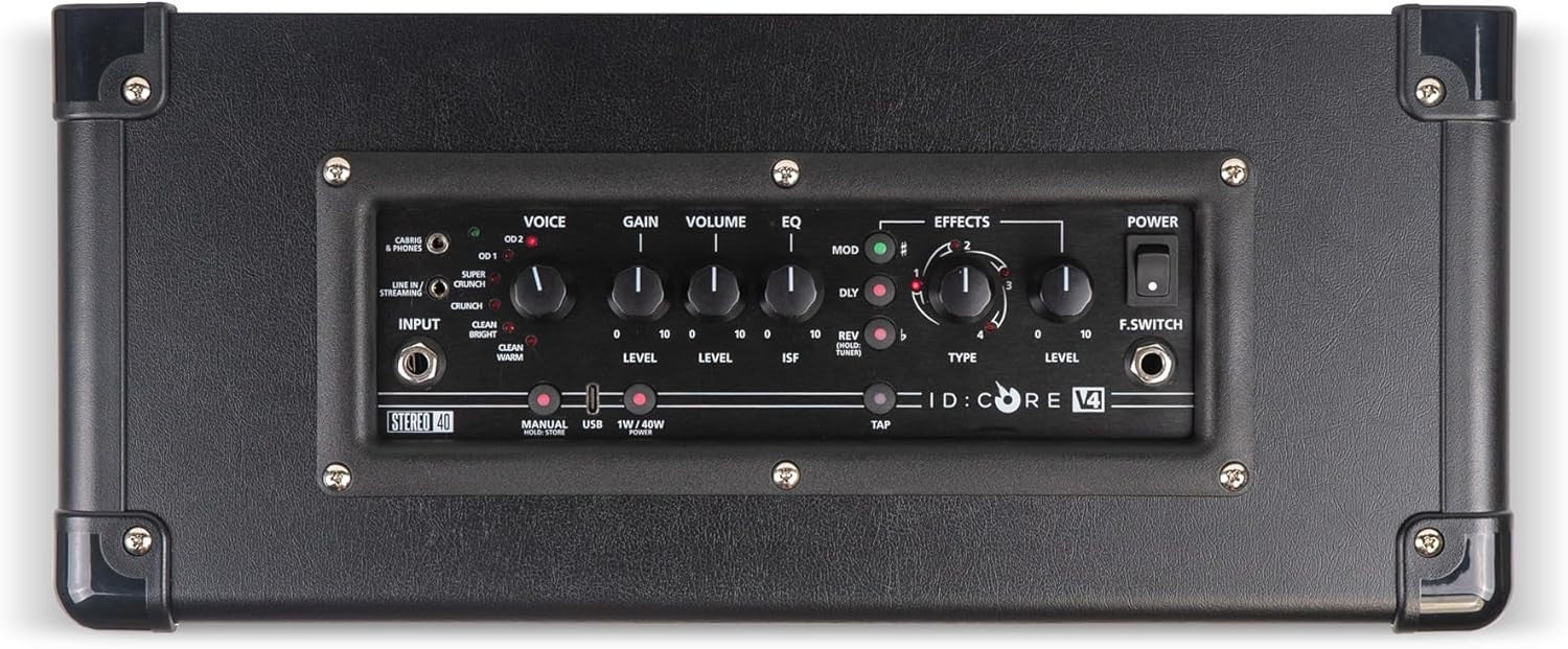 ID Core 40 v4 Guitar Amp 40W USB-C Streaming Built-In Effects