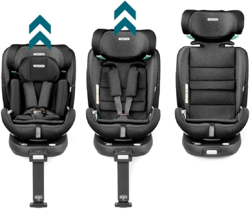 360° Swivel ISOFIX Car Seat 40–150cm i-Size R129 Birth–12Y