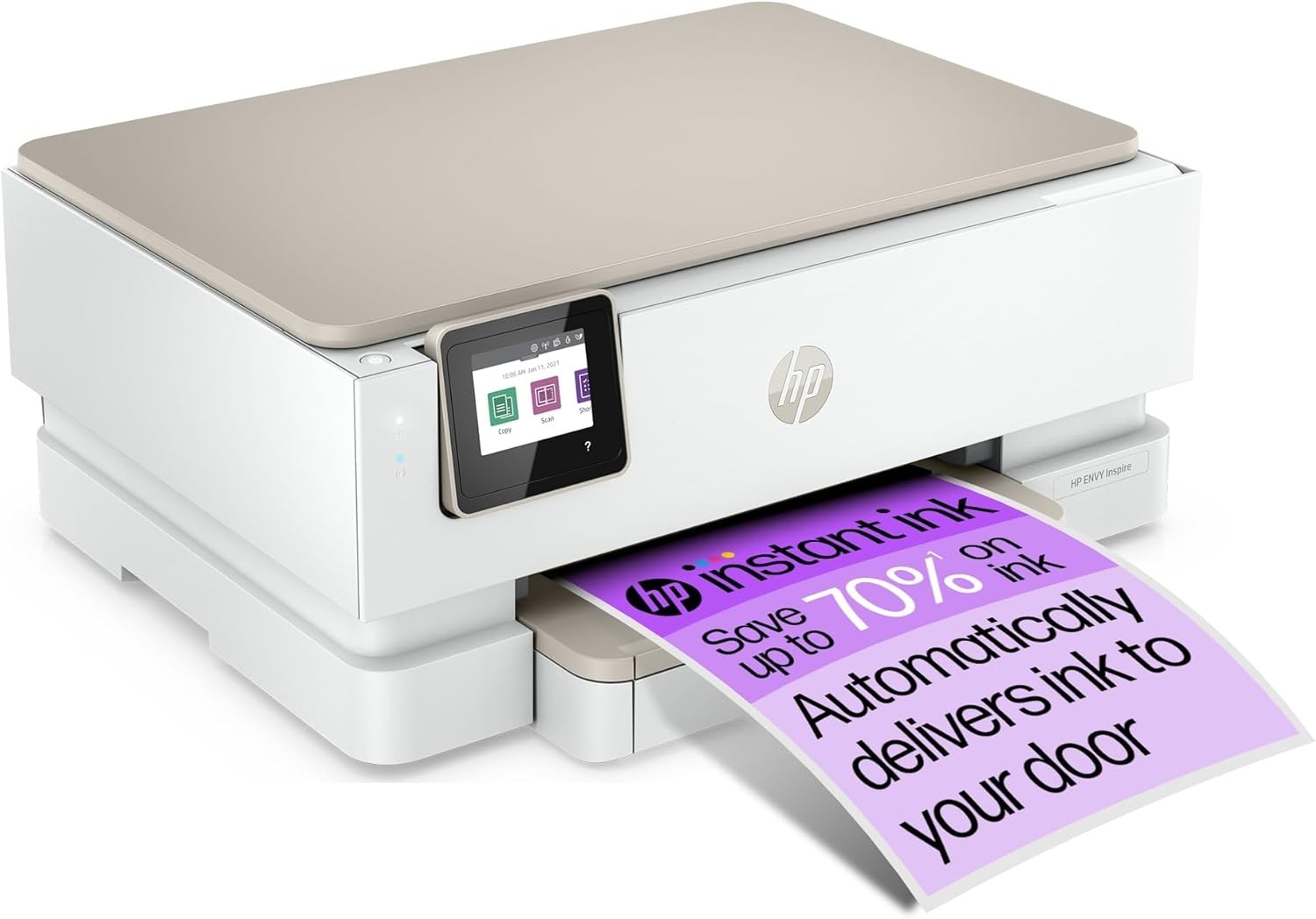 All-in-One Wireless Colour Printer Scanner Copier Duplex White A4