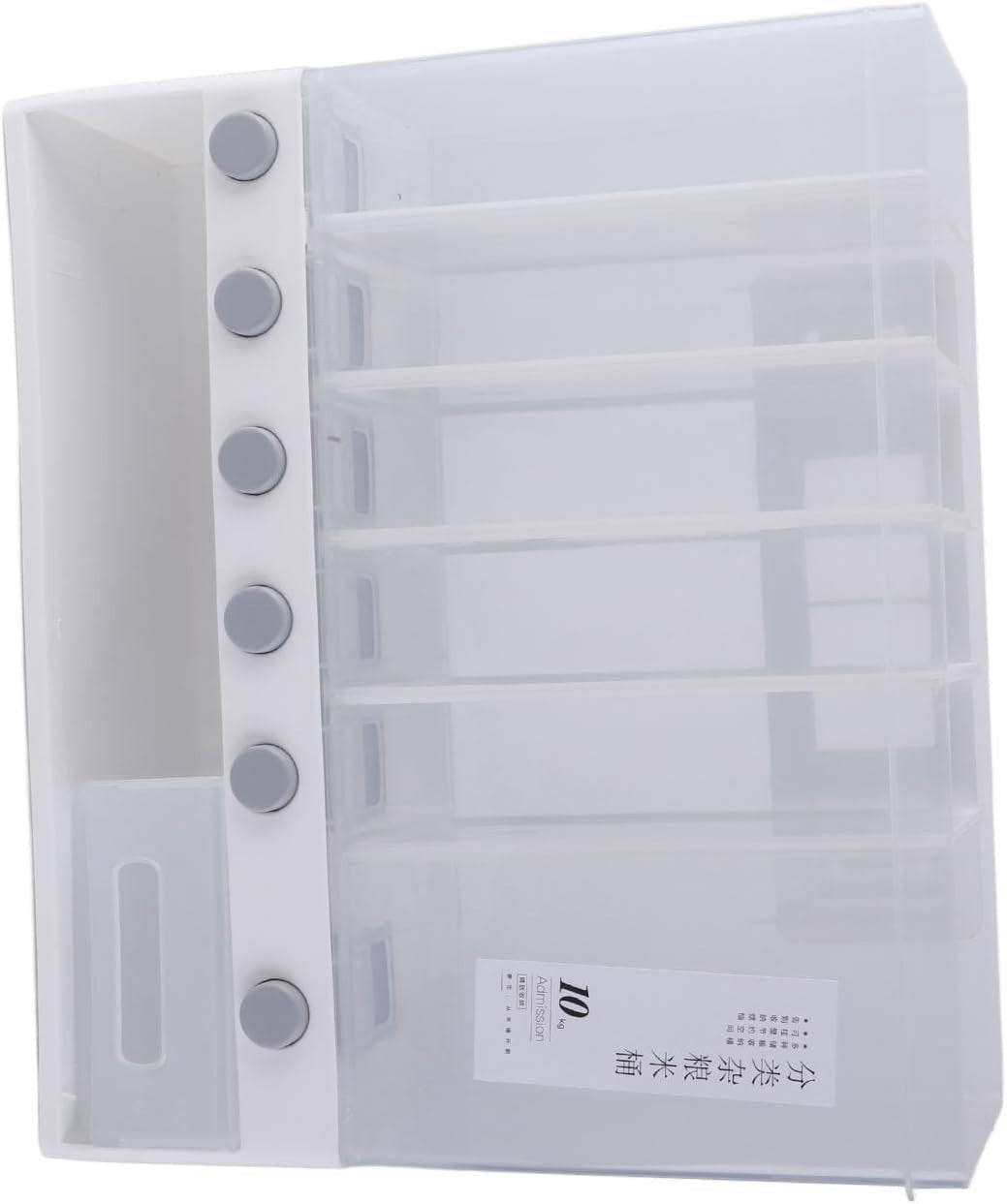 Wall Mounted Rice Dispenser Airtight Grain Storage Box 40cm