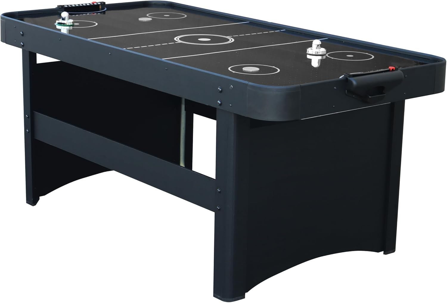 6ft Air Hockey Table Powerful Fan Full Size Arcade Indoor Game
