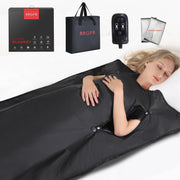 Infrared Sauna Blanket for Home Detox & Relaxation – 6ft x 2.6ft, Timer