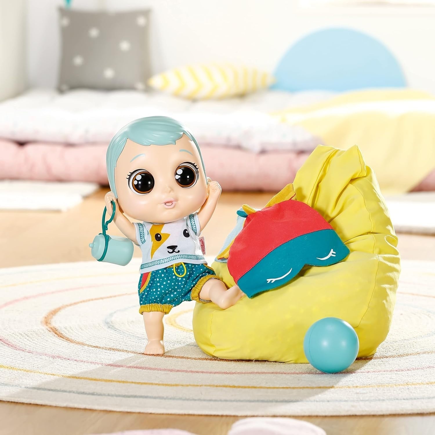 30cm Interactive Baby Doll 25+ Sounds Moving Eyes Outfit Set