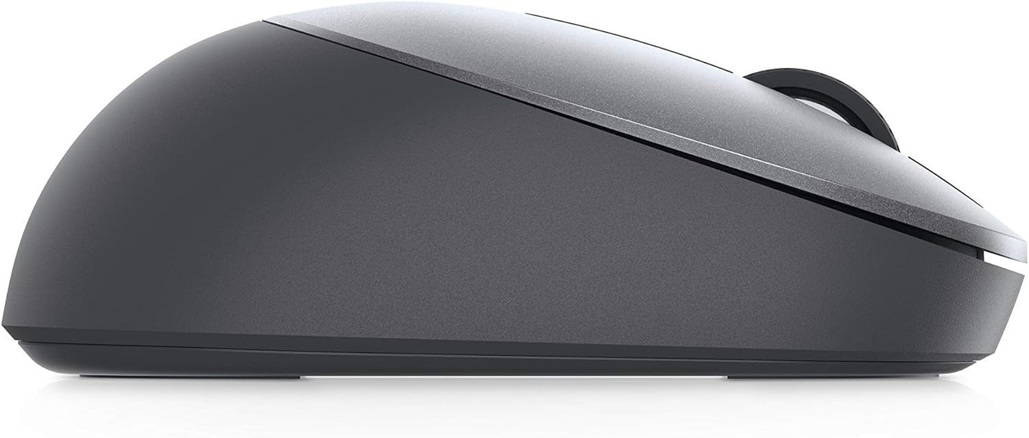 Wireless Bluetooth Mouse 1600 DPI Portable Slim Grey USB