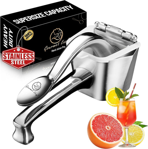 Stainless Steel Lemon Squeezer Heavy Duty Hand Citrus Juicer