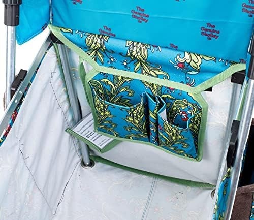 Deluxe 4 Wheel Push Shopping Trolley Walking Aid Foldable Support