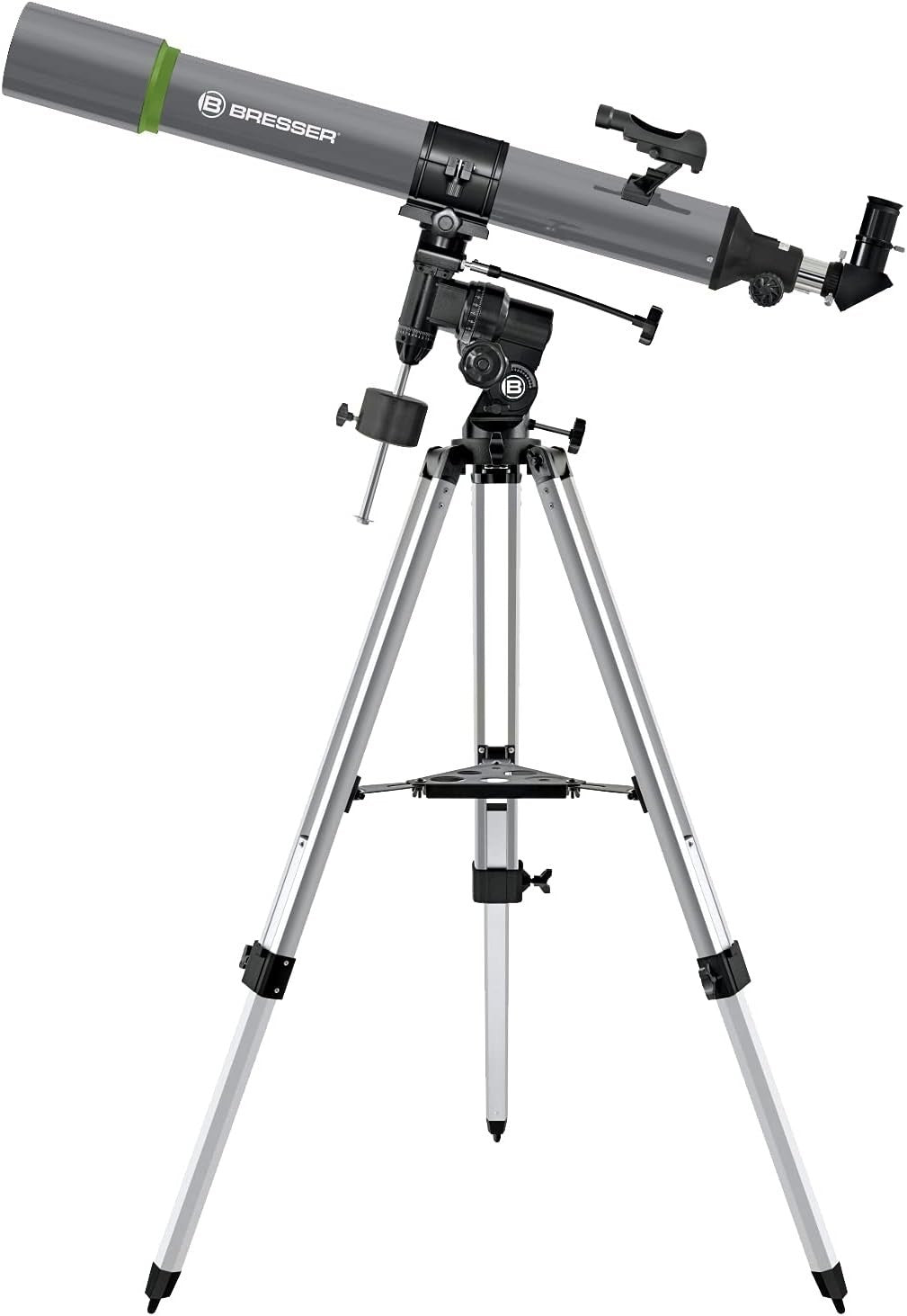 90mm Refractor Telescope 900mm EQ3 Mount Tripod + Eyepieces & Phone Adapter