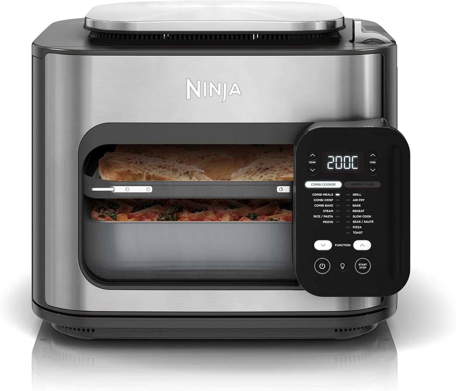 12-in-1 Air Fryer Oven Multi Cooker 12.5L 2000W Digital Family Size Grey