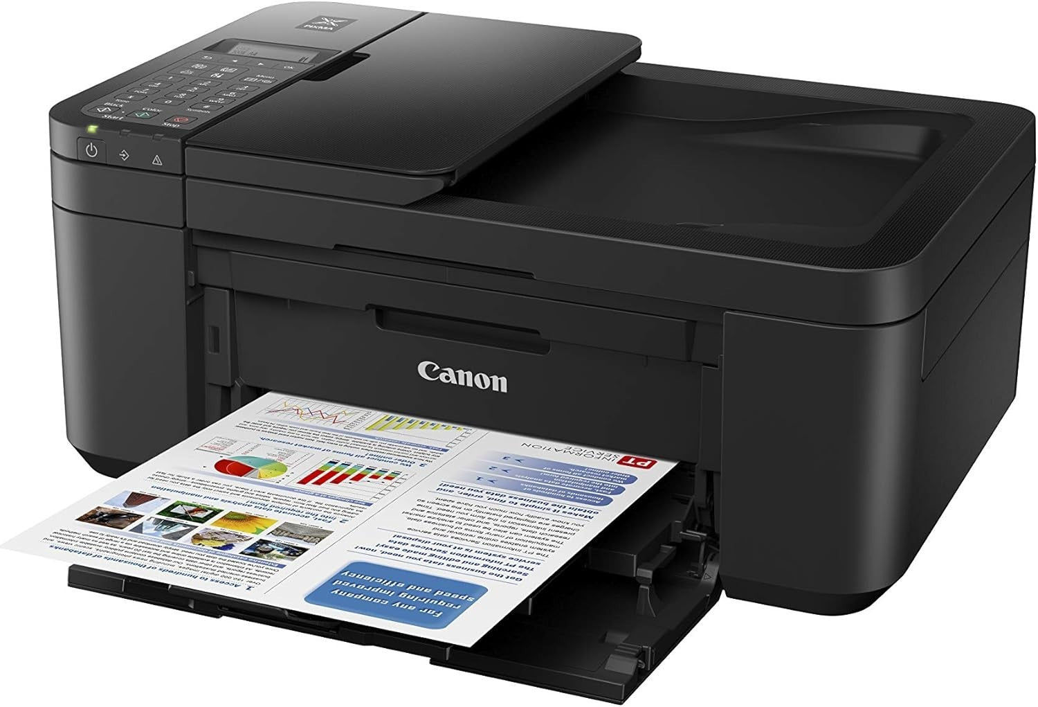 Compact Wi-Fi Colour Inkjet Printer A4 Copy Scan Duplex Home Office Wireless