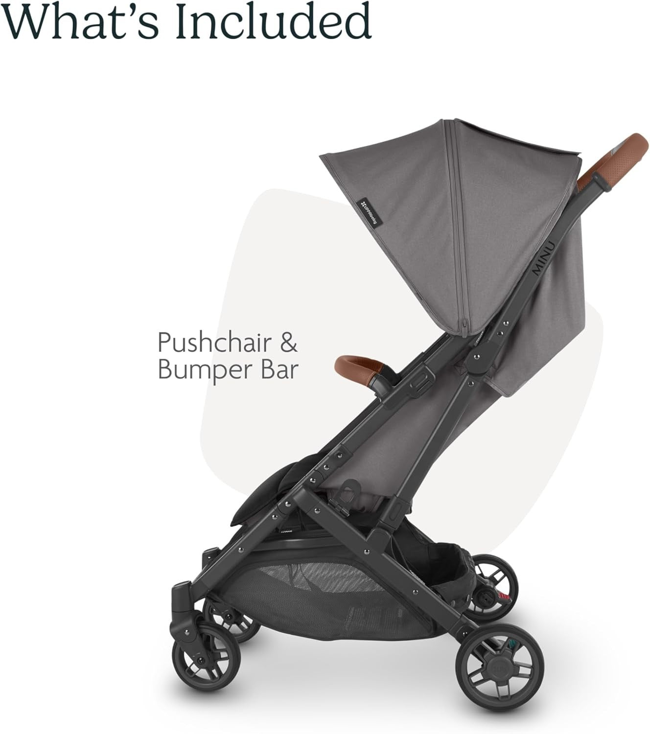 Compact Lightweight Baby Pushchair One Hand Fold Travel Stroller 6m+ 22kg
