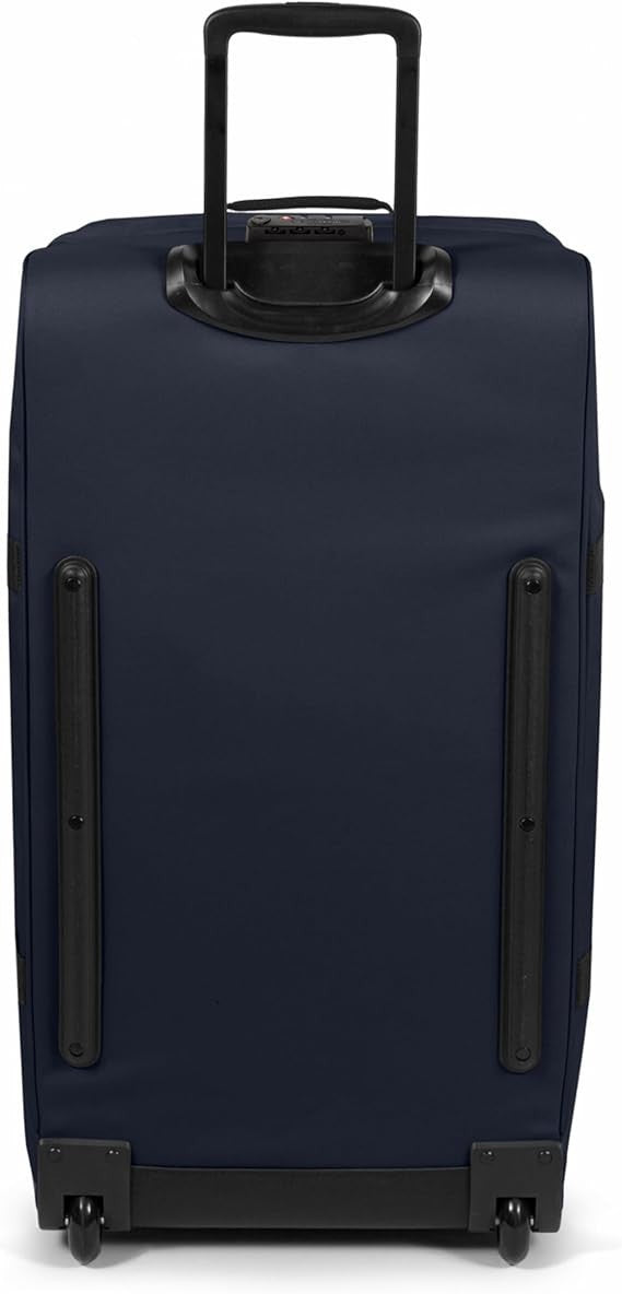 Large Soft Travel Suitcase Wheeled Trolley Double Compartment Vegan Luggage