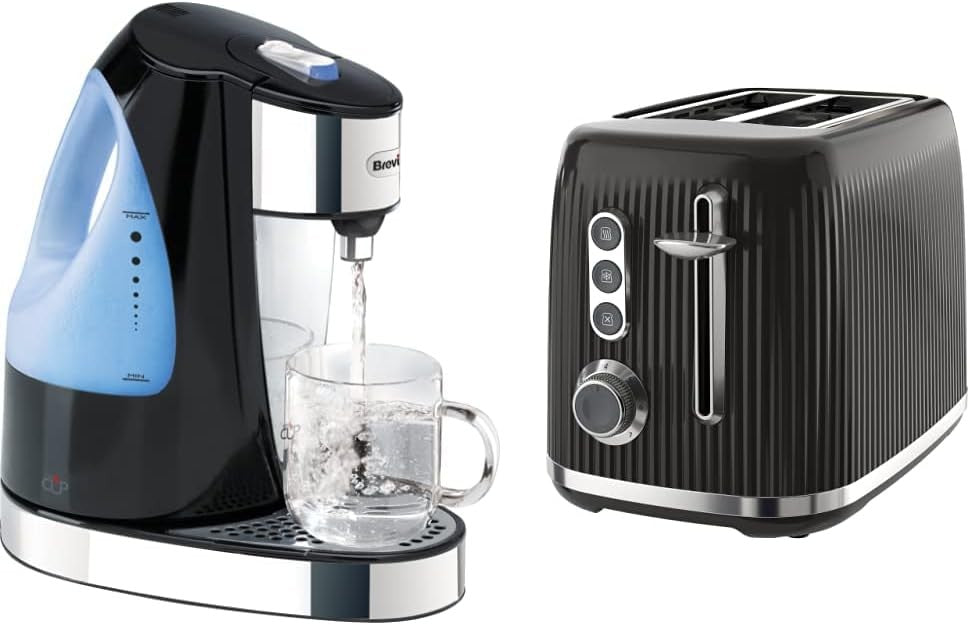 Instant Hot Water Dispenser 3kW Fast Boil 1.5L Energy Efficient Black
