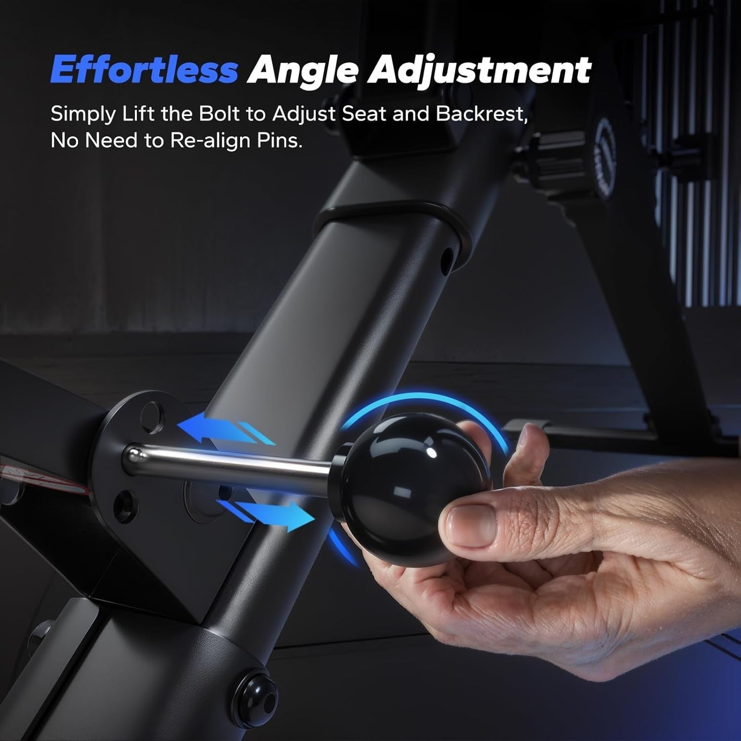 Foldable Adjustable Weight Bench 450kg Incline Full Body Home Gym